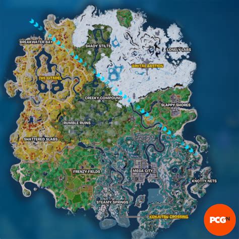 Fortnite Map Chapter 4 Season 3